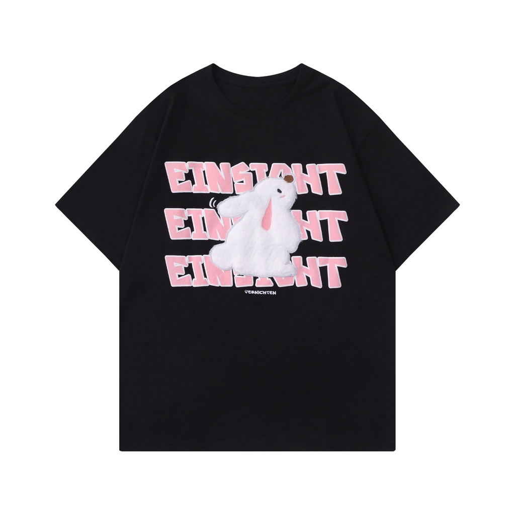 Áo Thun Cotton Tay Ngắn In Hình Đồ Họa Phong Cách Hàn Quốc Mẫu Mới 2023 Thời Trang Cho Nữ