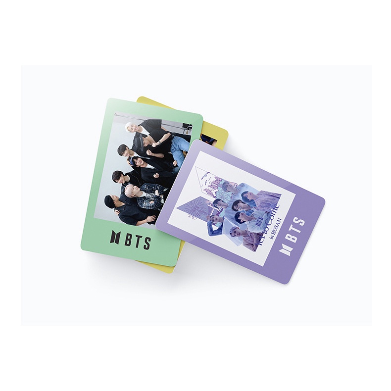 BTS YET TO COME Polaroid Photocard Lomo Card Double-sided Color Printing