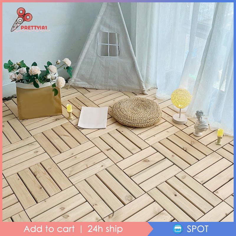 Khối Gỗ 29x29cm 29x29cm Lót Sàn Phòng Ngủ / Ban Công Trang Trí Nội Thất