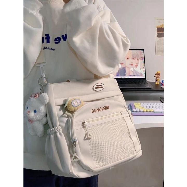 Túi Đeo Vai Sức Chứa Lớn Phong Cách Hàn Quốc Cho Nữ 36X30X12