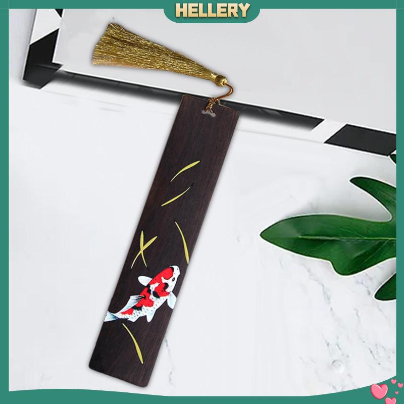 Thẻ Đánh Dấu Trang Sách Bằng Gỗ Phối Tua Rua Độc Đáo Trang Trí Lễ Tốt Nghiệp