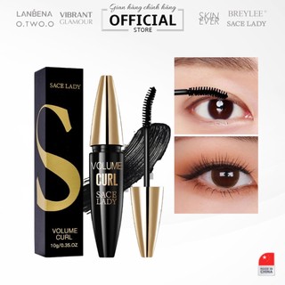 Mascara chống thấm cong mi, dài mi Sace Lady Volume Curl Mascara
