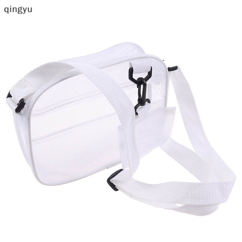 Túi Đeo Chéo Bằng PVC Trong Suốt Thời Trang Dành Cho Nữ