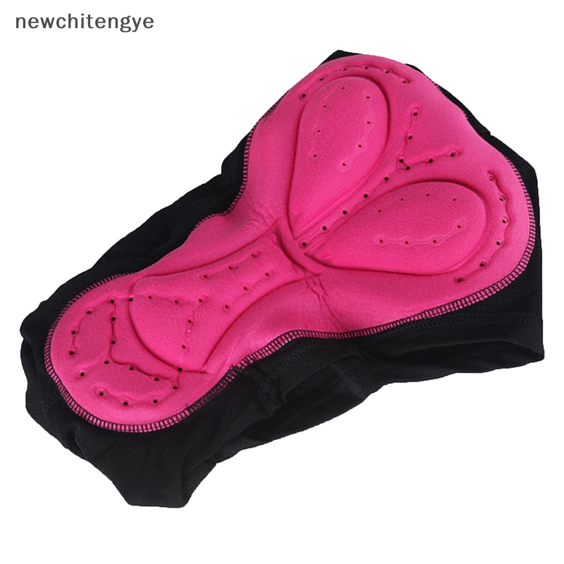 Quần Short Đạp Xe Có Đệm Thoáng Khí Chống Sốc Màu Hồng Cho Nữ