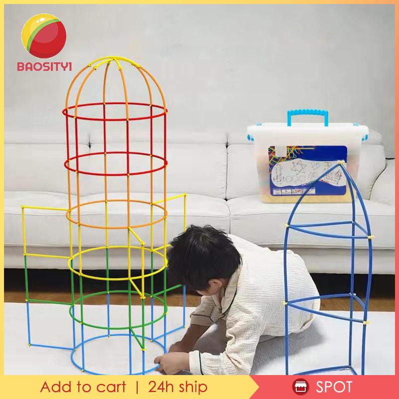 [Baosity1] Đồ Chơi Xây Dựng Ống Liên Kết Cho Trẻ Em