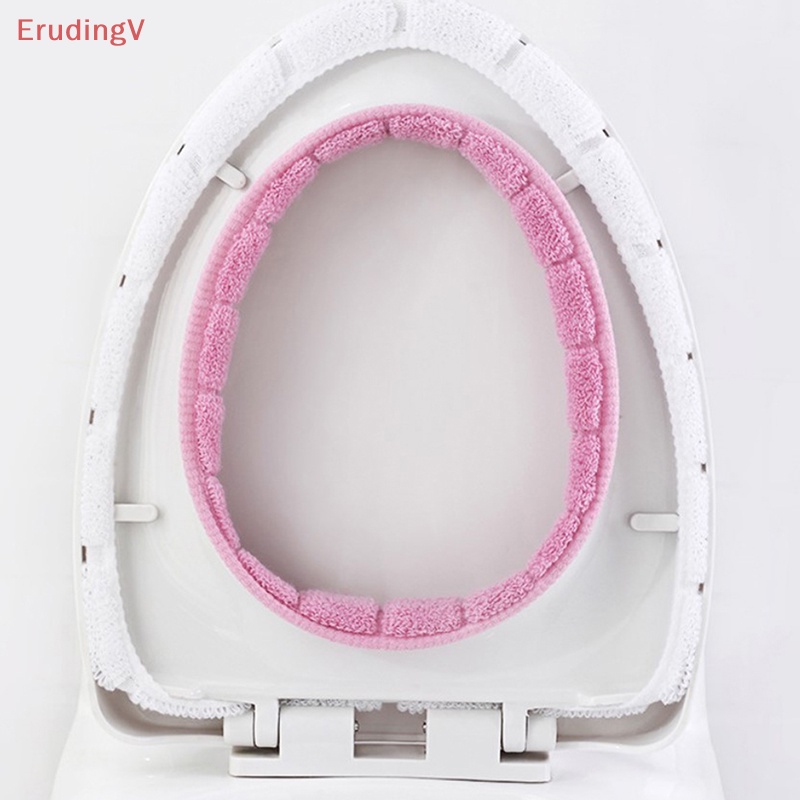 [ErudingV] Đệm Lót Bệ Ngồi Toilet Giữ Ấm Mùa Đông Có Thể Giặt Được [Mới]