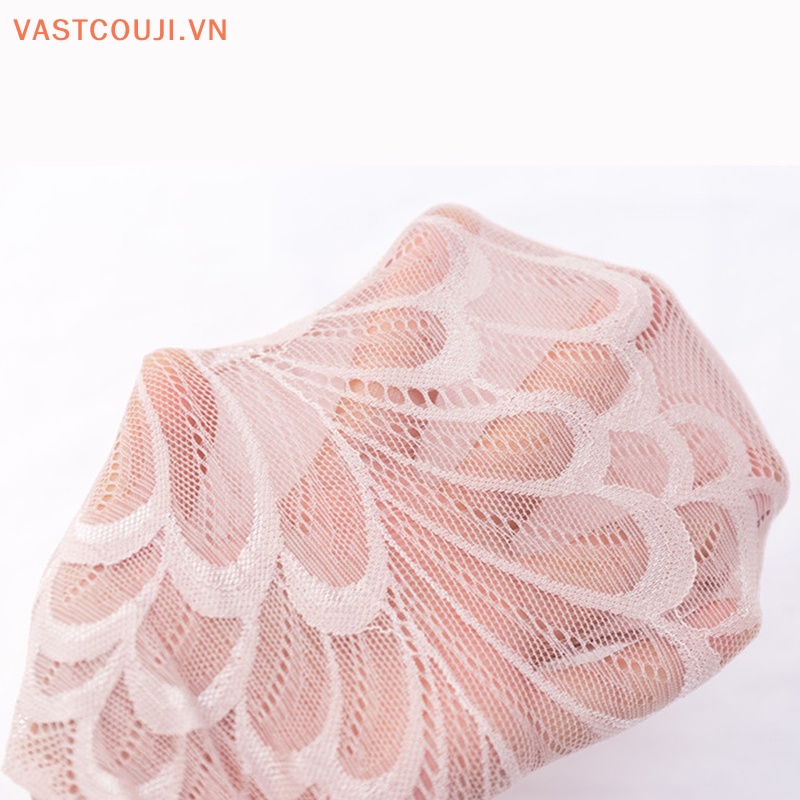 1 Đôi Tất Lưới Ren Hoa Chống Trượt Thoáng Khí
