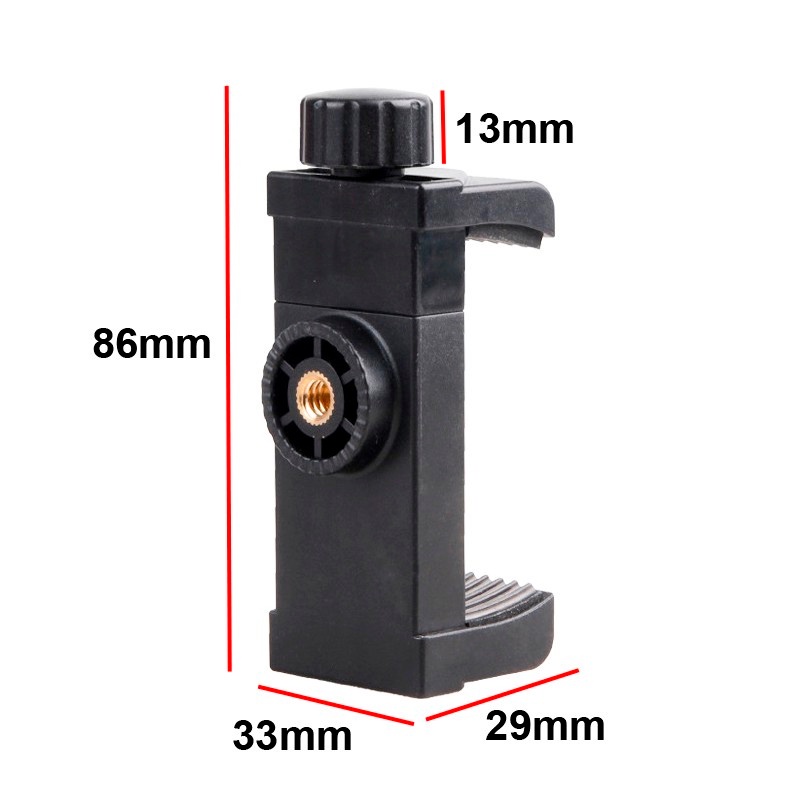 Đầu kẹp điện thoại LÒ XO , VÍT XOÁY , LINC0 cho gậy selfie chân quay , chân máy ảnh CHỌN PHÂN LOẠI