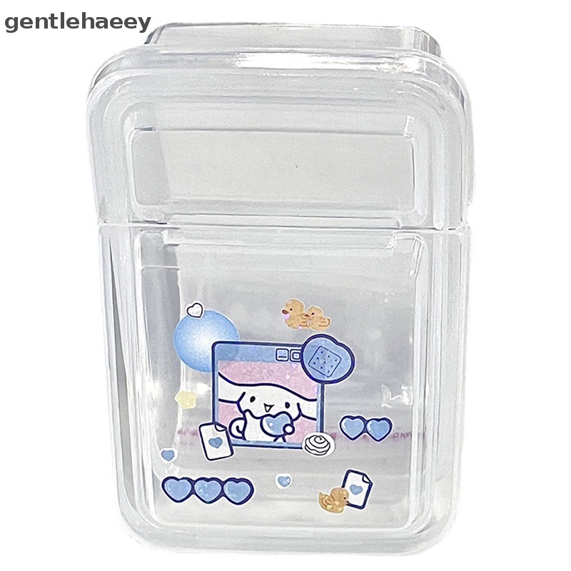 1 Hộp Nhựa Trong Suốt Đựng Trang Sức Có Nắp Đậy Tiện Dụng