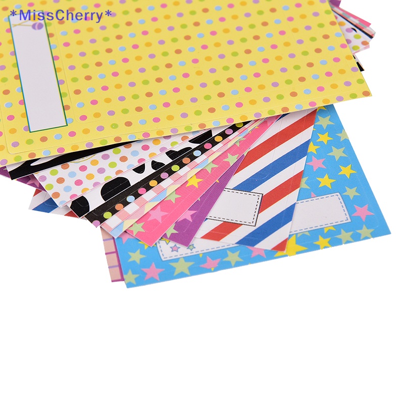 Bộ 20 Cuộn Băng Keo Giấy In Họa Tiết Dễ Thương Dùng Trang Trí Sổ Tay / Nhật Ký Mới