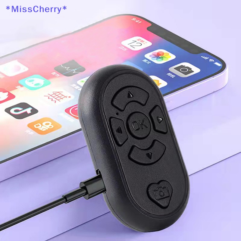 Nút Điều Khiển Chụp Ảnh Tự Sướng Bluetooth Thông Dụng Cho Điện Thoại Di Động Mới