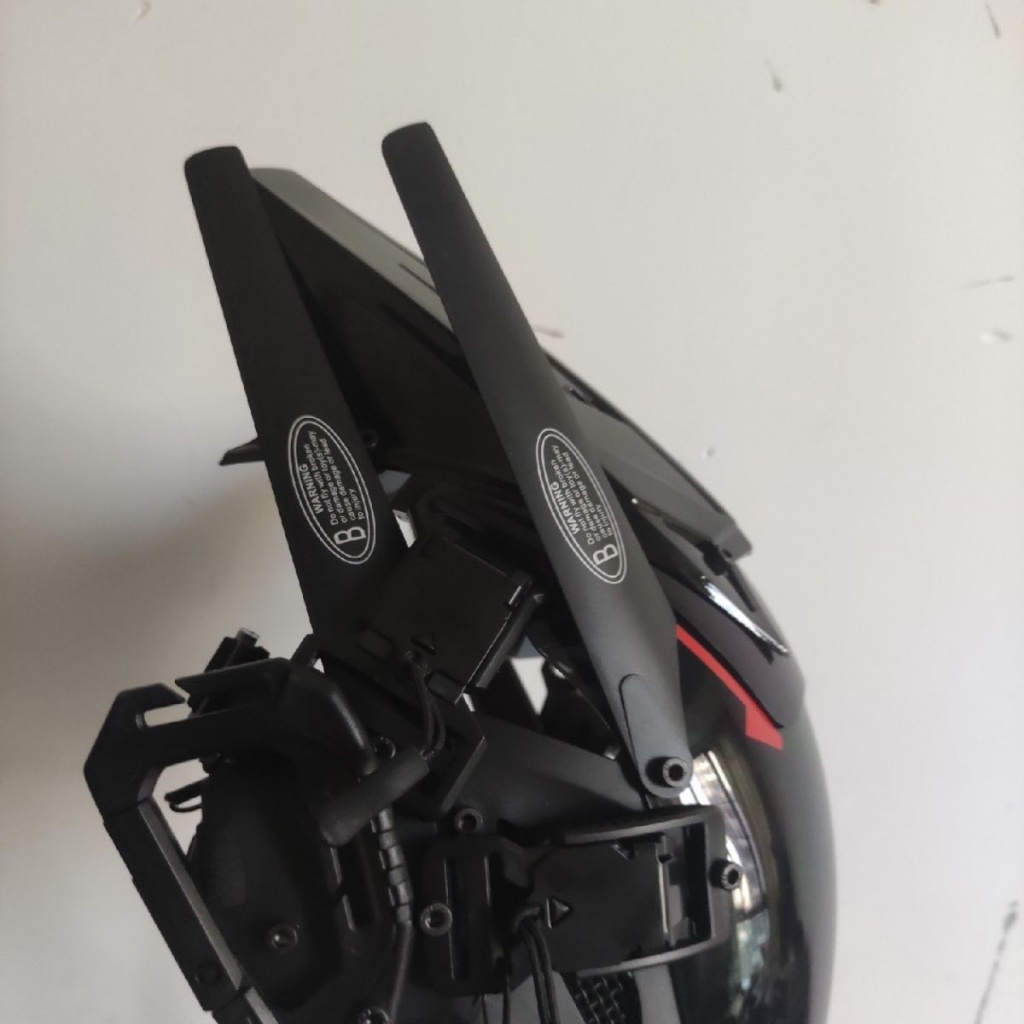 Mặt Nạ Cyberpunk Phát Quang Dùng Làm Đạo Cụ Chụp Ảnh