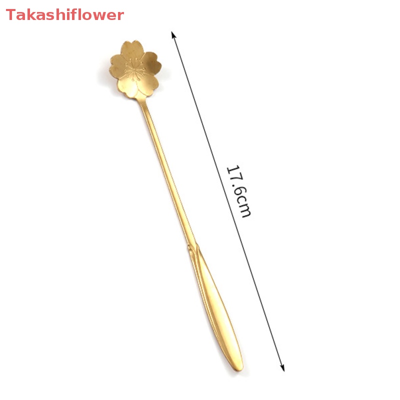 Muỗng Cà Phê Bằng Thép Không Gỉ Tay Cầm Dài