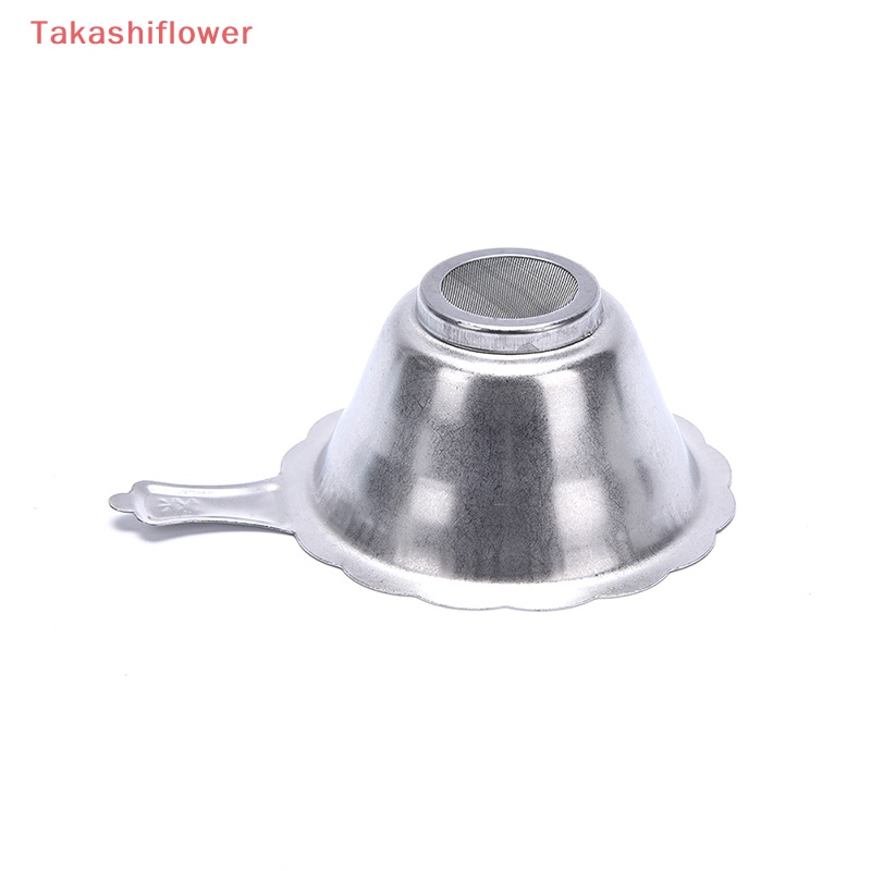 1 Rổ Lọc Trà Bằng Thép Không Gỉ Tái Sử Dụng Được