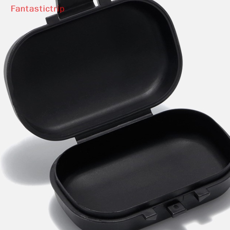 [Fantastictrip] Set 2 Hộp Đựng Mắt Kính Bằng Nhựa Gấp Lại Được Nhiều Màu Mới