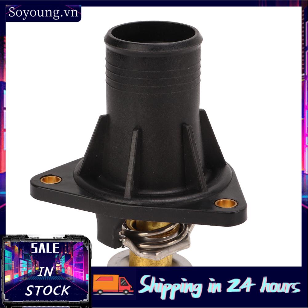 Soyoung Engine Coolant Thermostat  High Efficiency High Temperature Resistant Thermostat C2S11278 Reliable  for Car