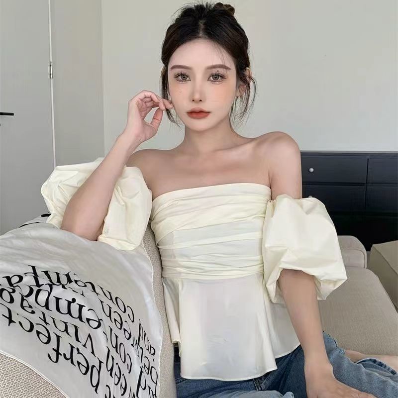 Áo Kiểu Hàn Quốc Tay Phồng Cao Cấp Thời Trang Cho Nữ 5.26