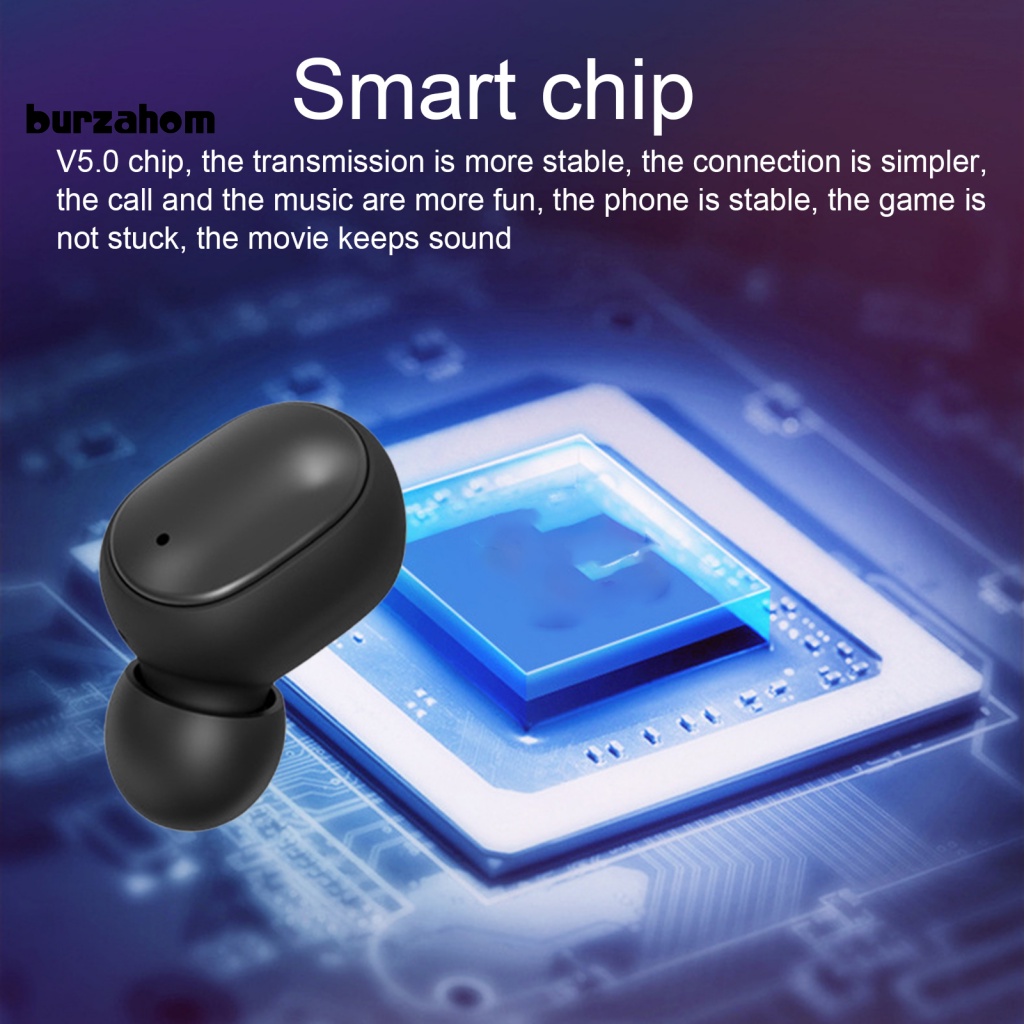 Cặp Tai Nghe Bluetooth Thể Thao Tự Động Chuyên Dụng Bur H6 H6