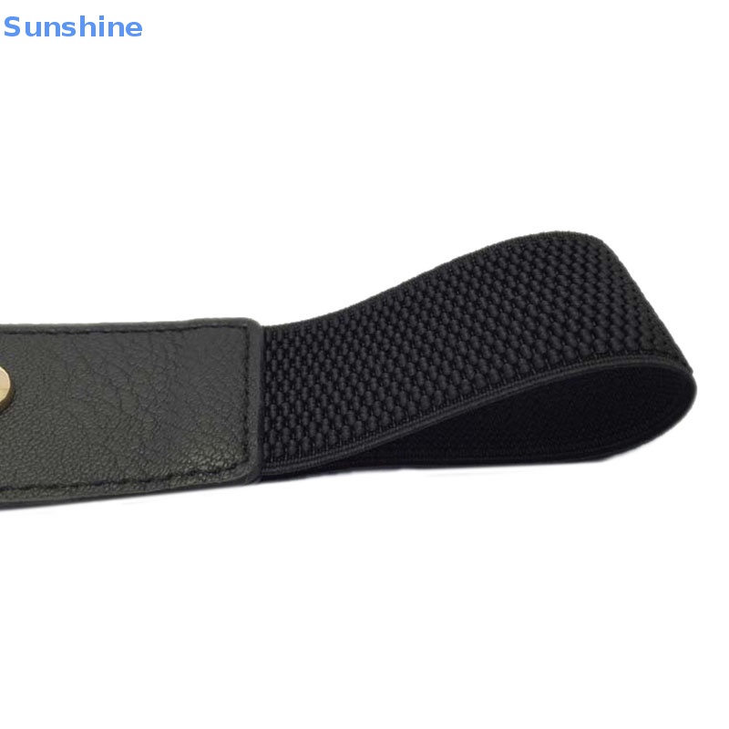 Thắt Lưng Da PU Bản Rộng Dày Co Giãn Tốt Thời Trang Cho Nữ