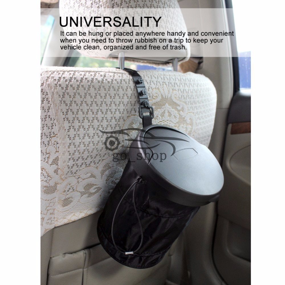 Giá Đỡ Túi Đựng Rác Có Thể Gấp Lại Tiện Lợi Dành Cho Xe Hơi