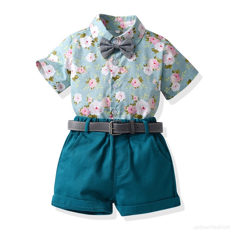 Set Áo Sơ Mi + Quần Short Thời Trang Mùa Hè Cho Gia Đình