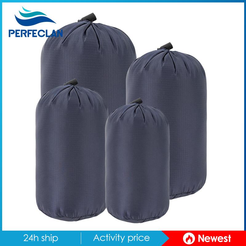 [Perfeclan] 4 Túi Ngủ Nylon Nén Gọn Nhẹ Dùng Khi Đi Du Lịch