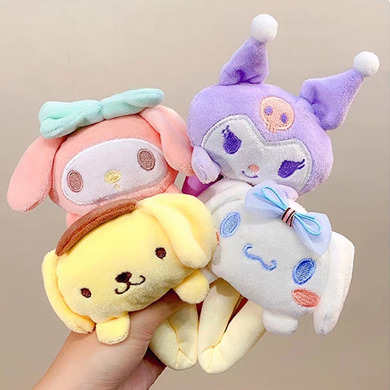Sanrio Kẹp Tóc Hình Búp Bê Dễ Thương Cho Bé Gái