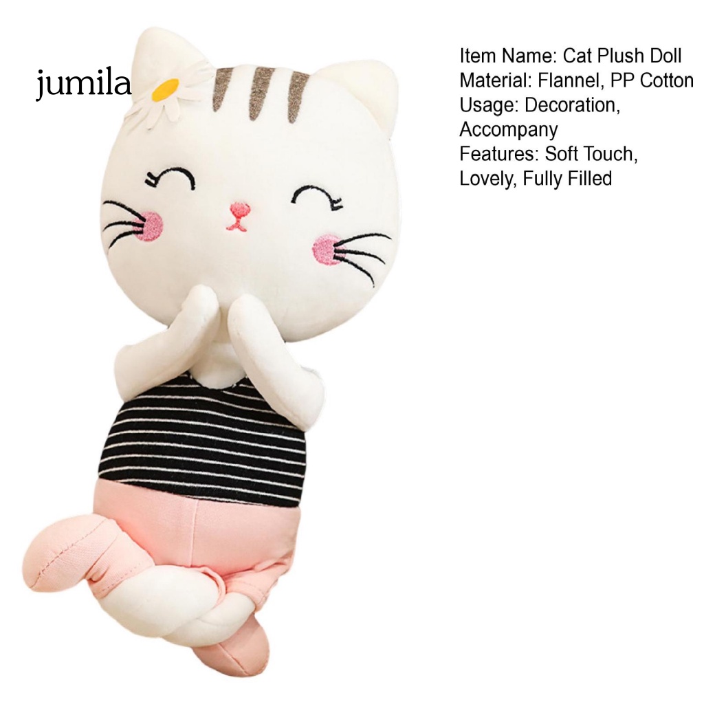 Mèo Nhồi Bông 35cm Trang Trí Nhà Cửa / Phòng Tập Yoga