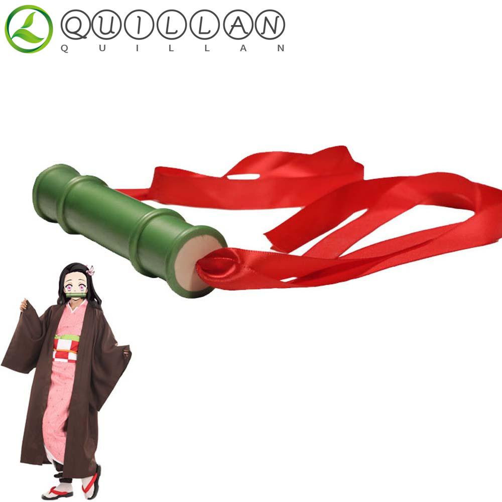 Đạo cụ ống tre bằng nhựa hóa trang anime Nhật Bản Kamado Nezuko