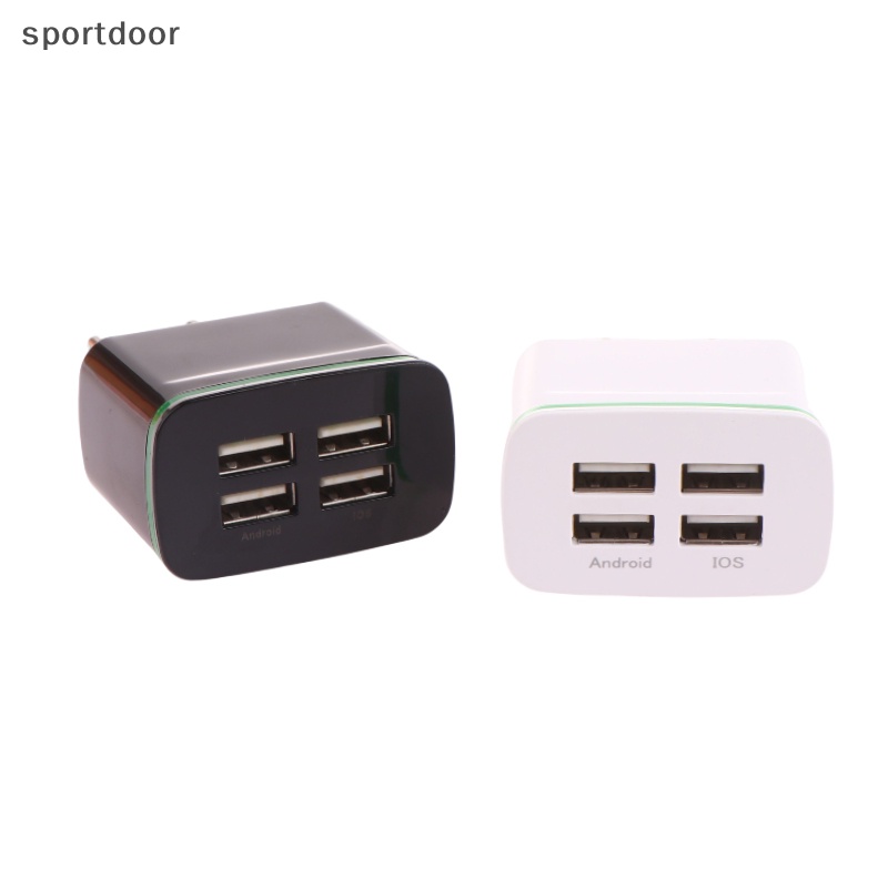 Củ Sạc Nhanh USB 4 Cổng Thiết Kế Nhỏ Gọn Thông Dụng