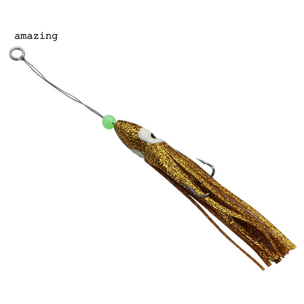 Mồi Giả Câu Cá Silicone Hình Bạch Tuộc 16cm / 8g