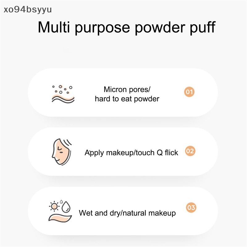 Set 7 Mút Trang Điểm Xo94Bsyu Mềm Mại Tiện Dụng