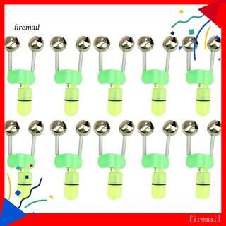 Bộ 10 chuông báo hiệu cá cắn câu có đèn led