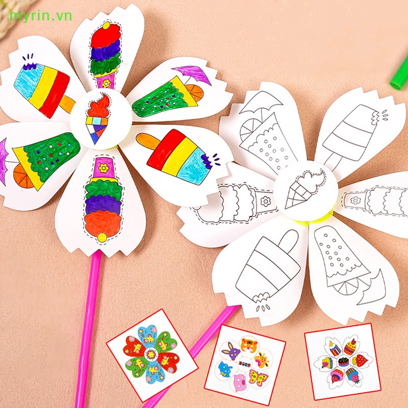 1 Cối Xay Gió Đồ Chơi Handmade Cho Bé