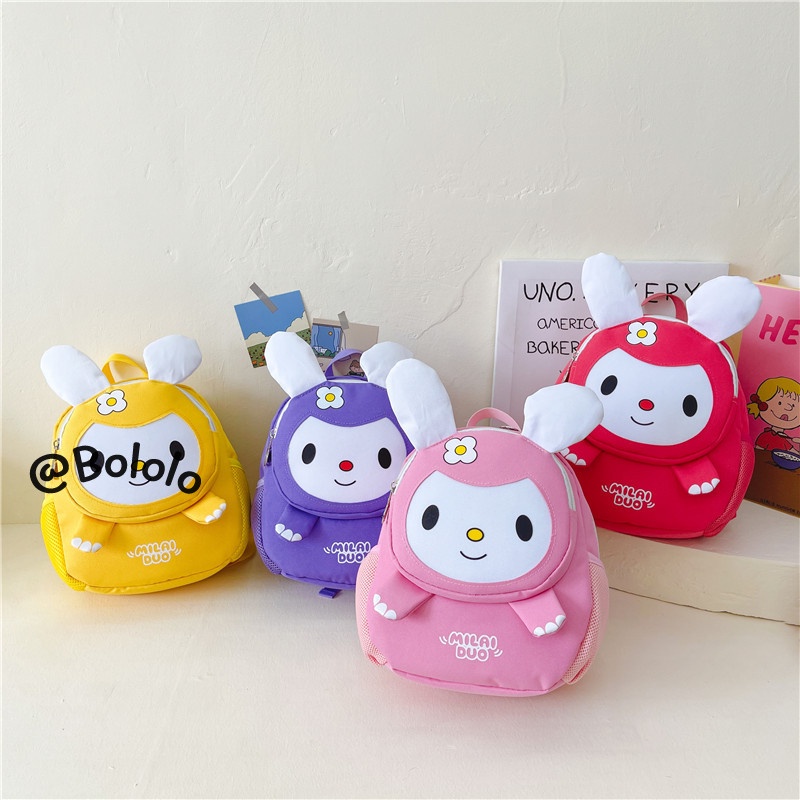 Bololo Ba Lô Đi Học Chống Thất Lạc Hình Chú Thỏ Dễ Thương Xinh Xắn Cho Bé