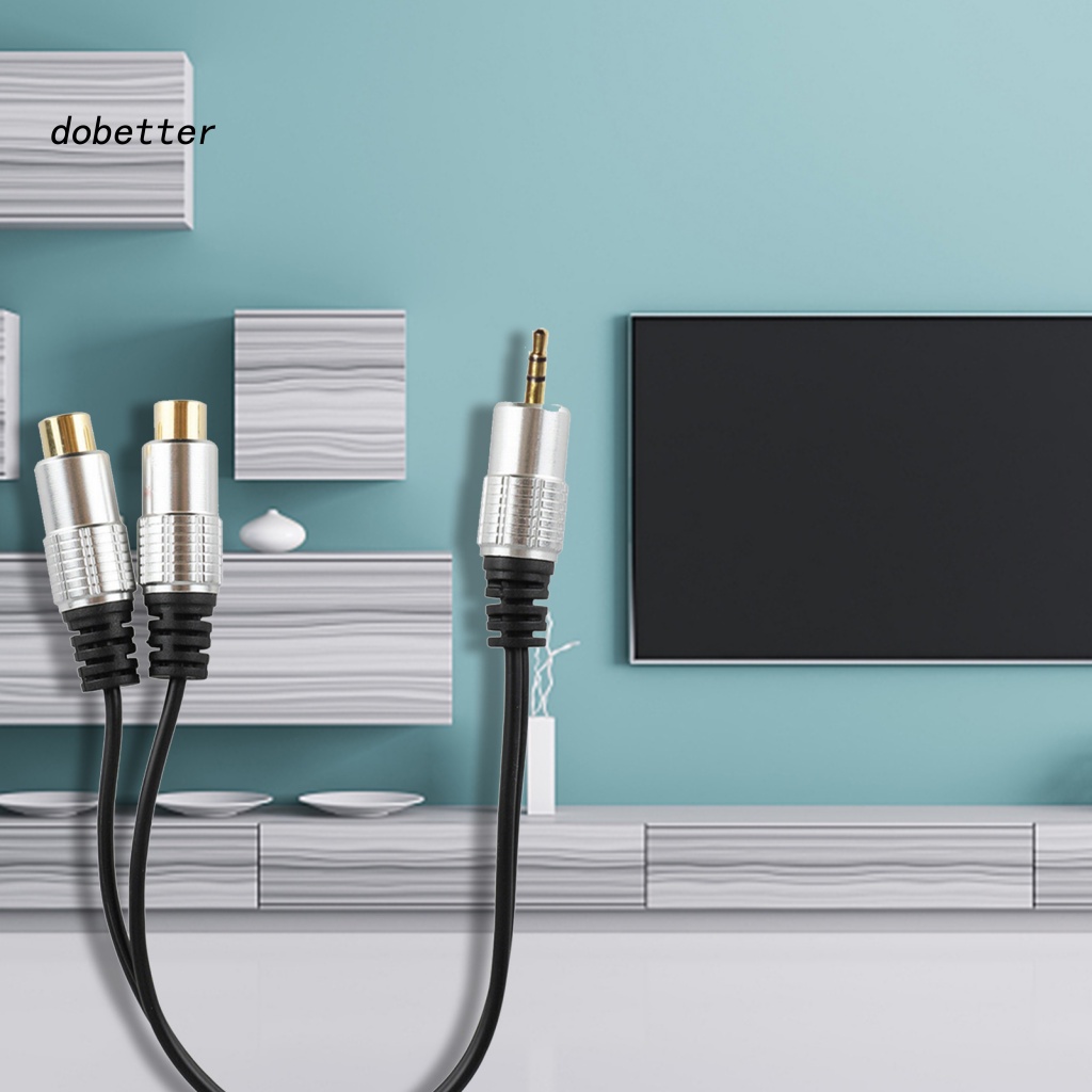 Cáp ChuyểN ĐổI Âm Thanh Chữ Y 2 RCA Lỗ CắM Sang ĐầU CắM 3.5mm Chuyên DụNg