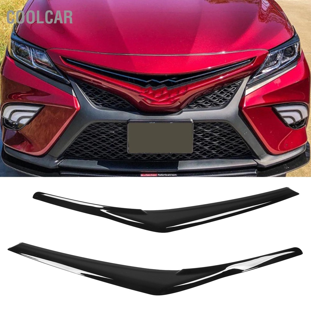 CoolCar 1 Đèn Pha Ô Tô Nắp Mắt Có Màu Đen Sáng Mịn Bề Mặt Chống Trầy Xước Thay Thế Cho Xe Camry 2018‑2023