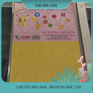 Giấy thủ công a4 klong _ll