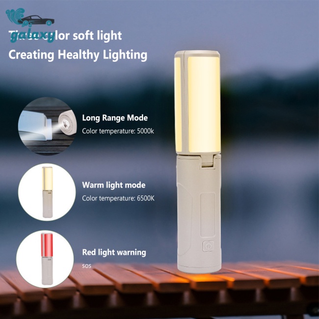 Galaxy Đèn Led Cắm Trại Siêu Sáng Tiện Dụng