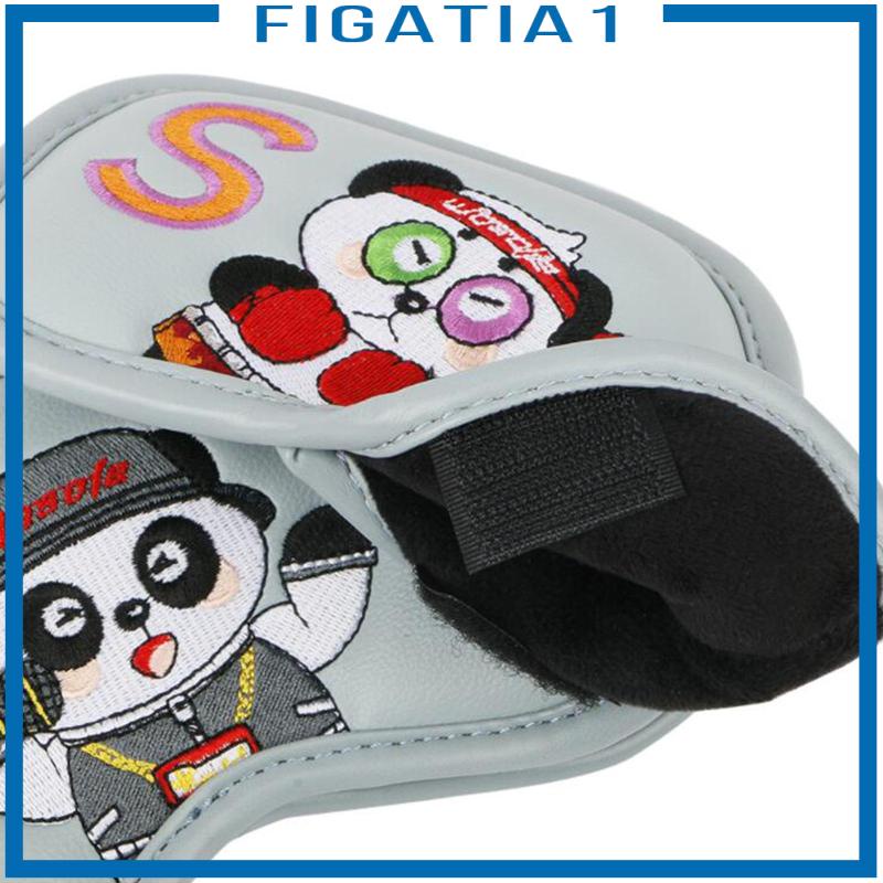 Set 9 Vỏ Bọc Đầu Gậy Đánh Golf Chống Nước figatia1