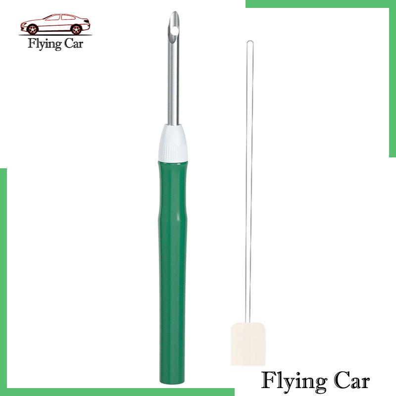 [Lzdjfmy2] Dụng Cụ Xỏ Chỉ Bằng Vải Nỉ Có Tay Cầm Cho Người Mới Bắt Đầu Tự