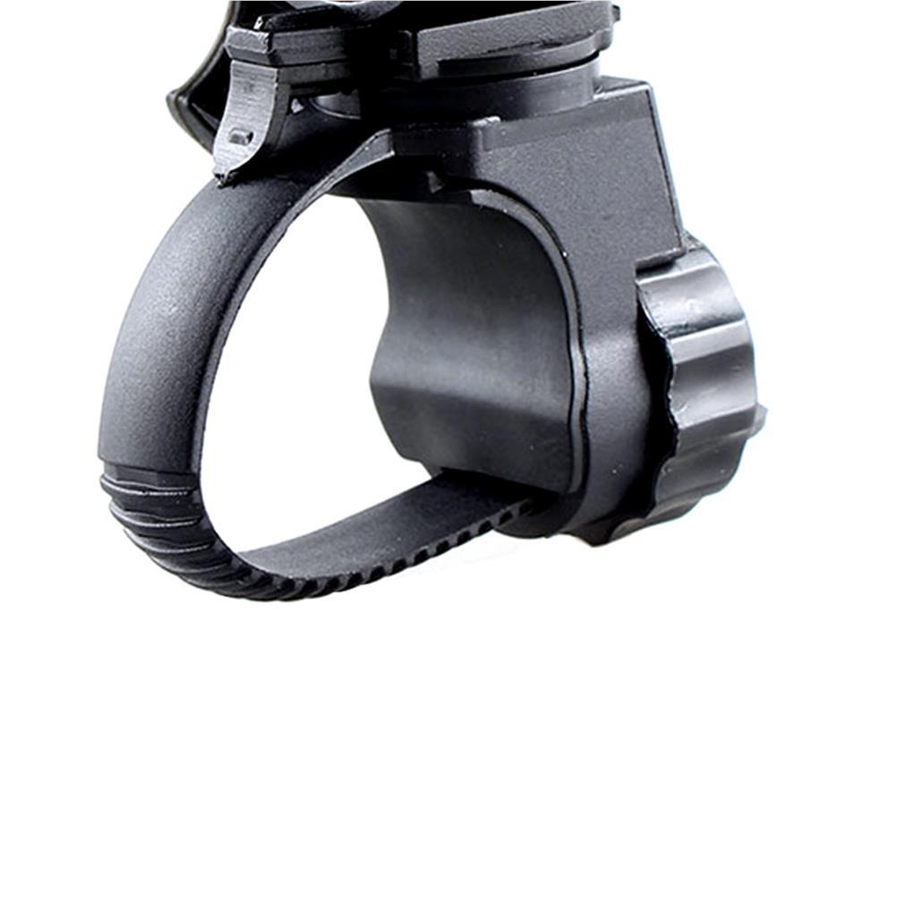 Giá Đỡ Đèn Pin Cố Định Gắn Tay Lái Xe Đạp Có Thể Xoay Được