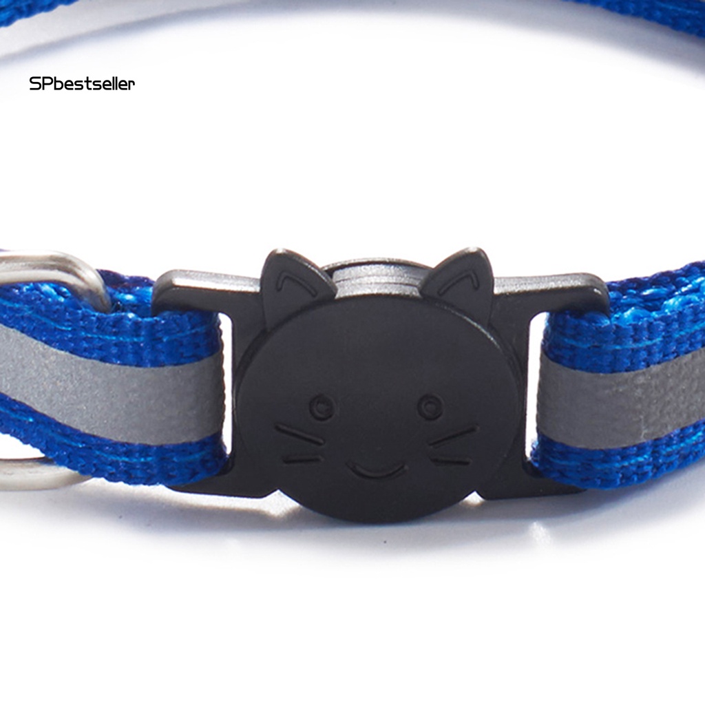 Bộ 4 Vòng Đeo Cổ Gắn Chuông Phản Quang Chống Sặc Cho Thú Cưng