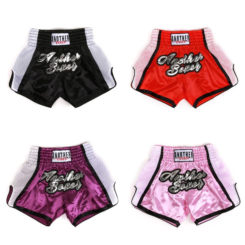 Mới Quần Short Tập Luyện MUAY THAI / MUAY Thái Thêu Họa Tiết Thời Trang Cho Nam Và Nữ
