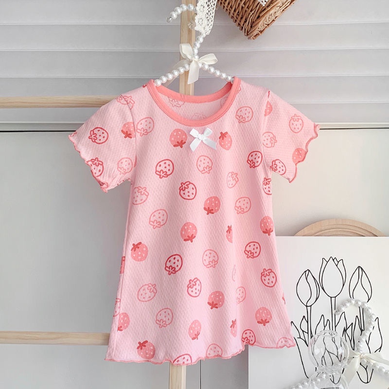 Đầm Thời Trang Mùa Hè Xinh Xắn Dành Cho Bé Gái