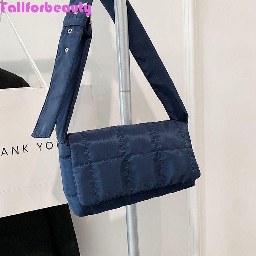 Túi Đeo Chéo Vai Bằng Nylon Màu Sắc Thời Trang Sành Điệu Cho Nữ