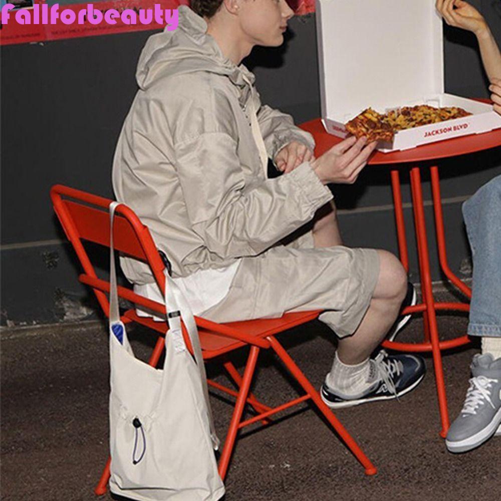 Fallforbeauty Túi Tote Dây Rút Trọng Lượng Nhẹ Thời Trang Thân Thiện Với Môi Trường Cho Nữ Sinh / Văn Phòng