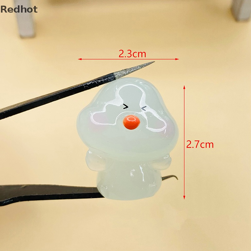 &lt; Redhot &gt; Bộ 5 Chú Gà Con Phát Sáng Kawaii Tự Làm Trang Sức Phong Cách Ngẫu Nhiên