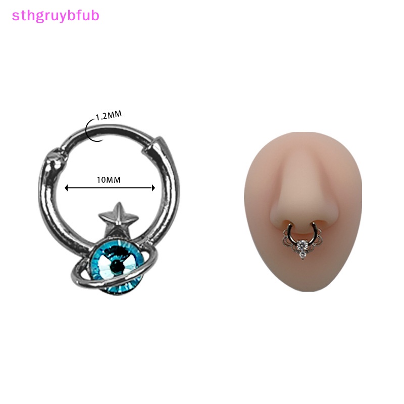 Khuyên Mũi Bằng Thép Titan Cao Cấp Cá Tính