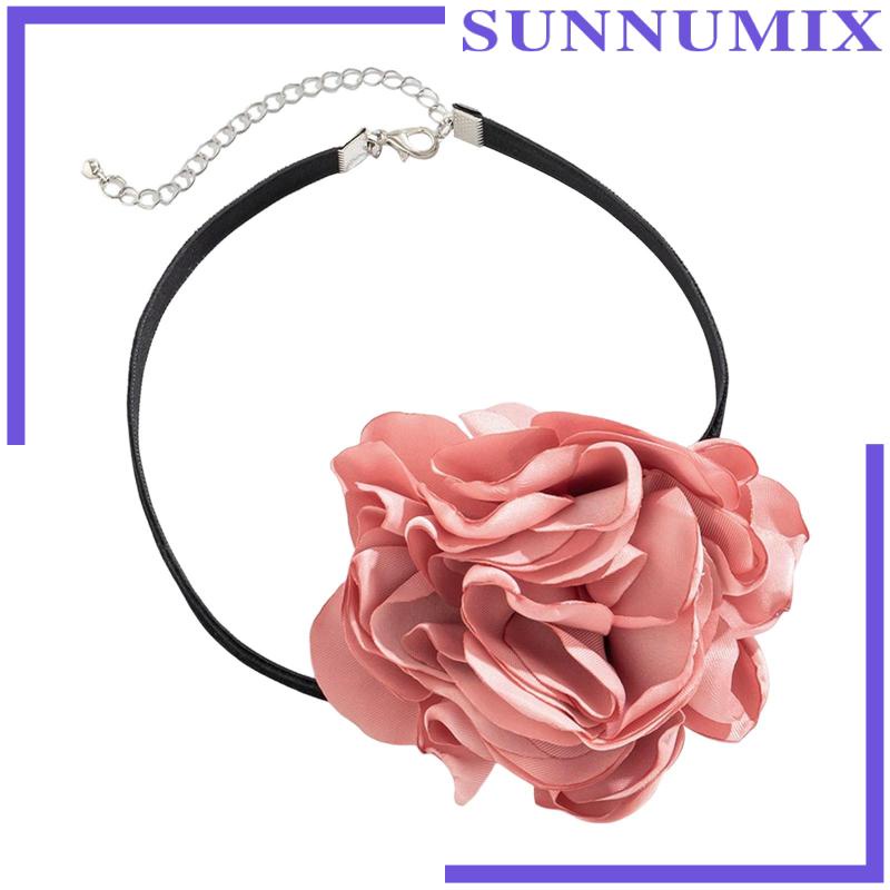 Vòng Cổ Choker Mềm Mại Họa Tiết Hoa Thời Trang Halloween